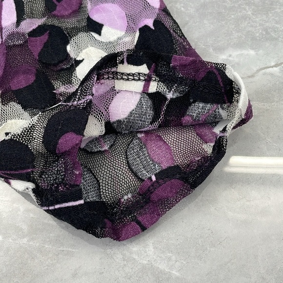 Women's INC International Concepts Floral Lace 3/4th Sleeve Top XL - Picture 12 of 16